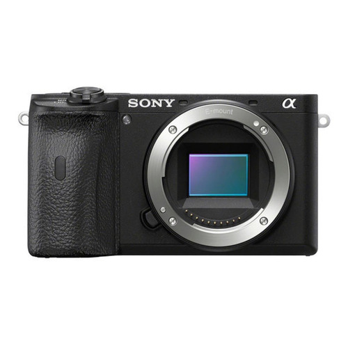 Cámara Sony Apha Ilce-6600 Aps-c Con Montura E Color Negro