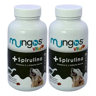 Mungos Spirulina Combo X 2 110 Uds - Antioxidante Y Detox