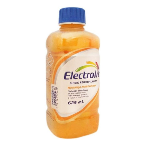 Electrolit Suero Rehidratante Sabor Naranja-mandarina 625 Ml