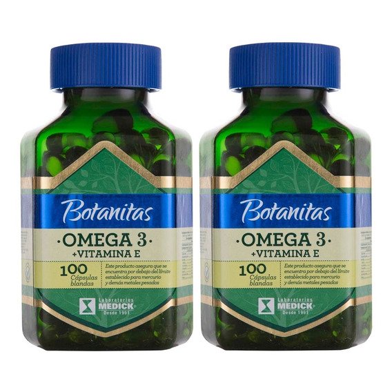 Oferta Botanitas Omega 3 + Vitamina E - Unidad a $2