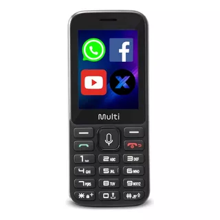 Celular Ideal Para Idosos Com Whatsapp E Botão Para Áudio 