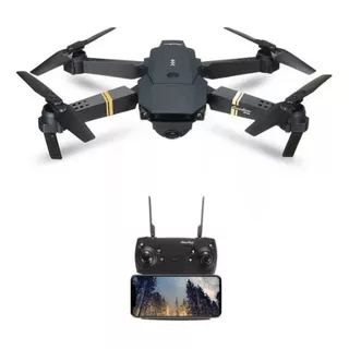 Drone Plegable Con Cámara Wifi Con Control De Altura 2.0 Mp