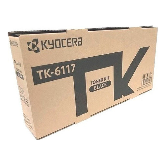 Kyocera Tk-6117, Toner Negro Ecosys 15000 Páginas, Original