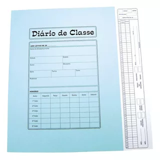 Diario De Classe Bimestral 8 Folhas Pct.c/50 Tamoio