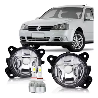 Kit Farol Milha + 2 Super Led Golf Sportline Gti 2008 A 2014