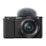 Camara Sony Zv-e10//lente Selp1650 Black