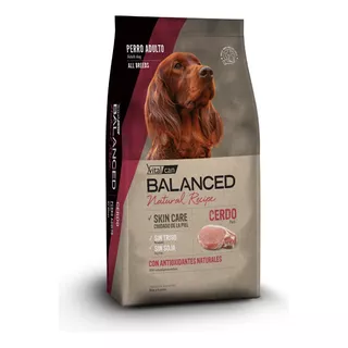 Alimento Vitalcan Balanced Exclusive Recipe Para Perro Adulto Todos Los Tamaños Sabor Cerdo Y Arroz En Bolsa De 15kg