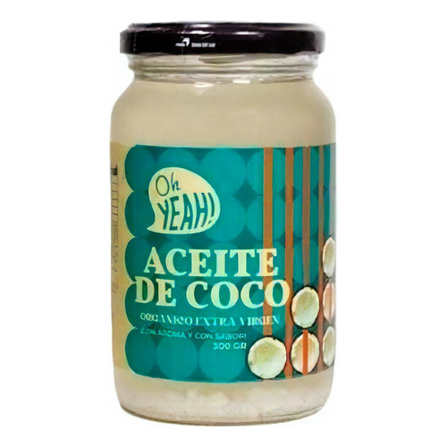 Aceite De Coco Organico Extra Virgen 300gr