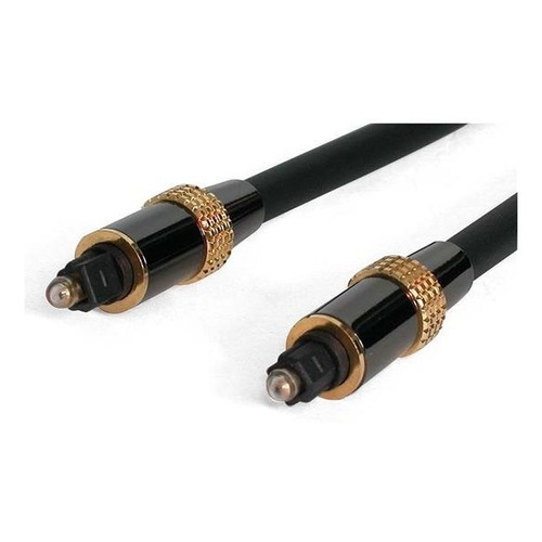 Cable 6m Toslink Optico Audio Digital Spdif Premium Negro