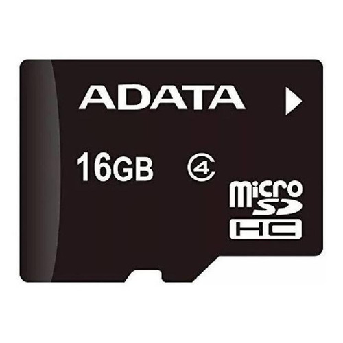 Tarjeta de memoria Adata AUSDH16GCL4-RA1 con adaptador SD 16GB