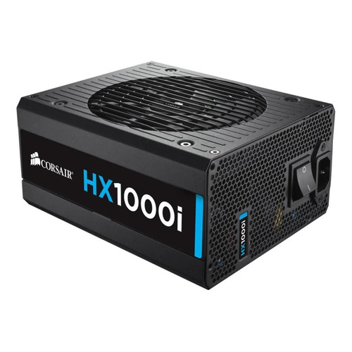 Fuente de poder para PC Corsair HXi Series HX1000i 1000W black 230V