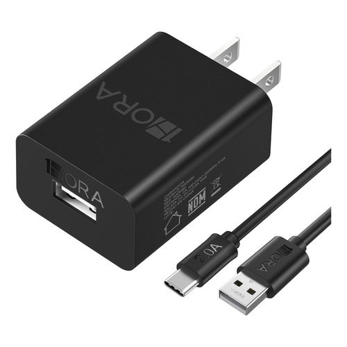 1Hora Cargador GAR080 USB-C Color Negro