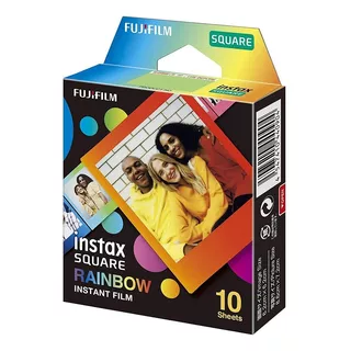 Caja Instax Square Rainbow X 10 Películas