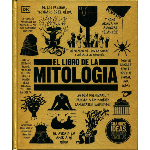 El Libro De La Mitologia, De Vv. Aa.., Vol. Único. Editorial Dk, Tapa Dura En Español, 2019