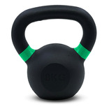 Pesa Rusa Kettlebell Athletic 8kg Con Anillo Color Athletic Color Negro