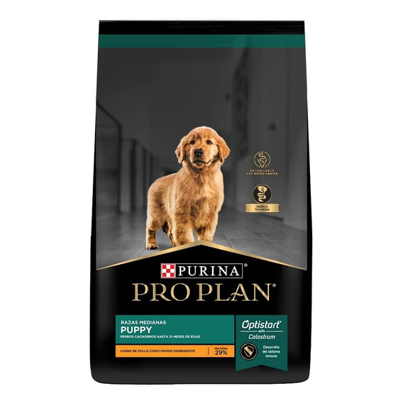 Alimento De Perro Pro Plan Puppy Razas Medianas 17.5 Kg