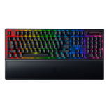 Teclado gamer Razer Black Widow BlackWidow V3 QWERTY inglés US color negro con luz RGB