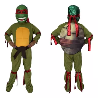 Cosplay Disfraz Tortuga Ninja - Disfraces De Tortuga Ninja Para Niños - Disfraz De Halloween - Traje De Tortuga Ninja