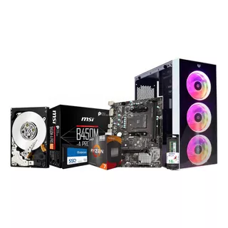 Pc Gamer Básica | Ryzen 7 5700g | 16gb 240gb + 2tb 