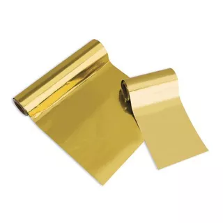 Foil Ouro Para Laser - 30 Cm Largura 10 Metros