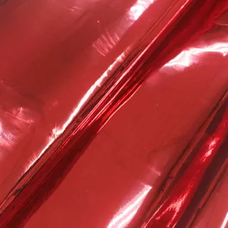 Envelopamento Cromo Cromatek Vermelho Cromado Com 1m X 1,52m