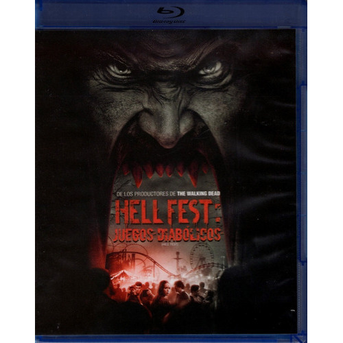 Hell Fest Juegos Diabolicos Amy Forsyth Pelicula Blu-ray 