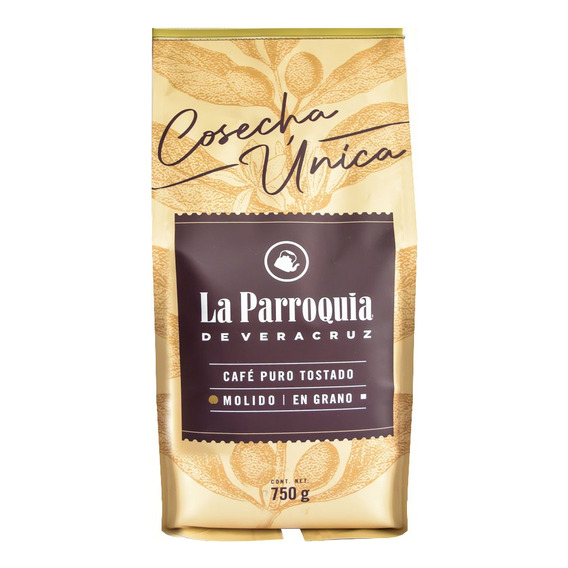 Café La Parroquia De Veracruz Molido Cosecha Única De 750 Gr