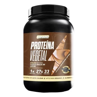 Proteína Vegetal - Dulce De Leche - 33 Servicios - Gohard