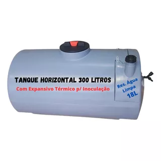 Tanque 300l Expansivo Inoculante P/ Biológicos E Água Limpa