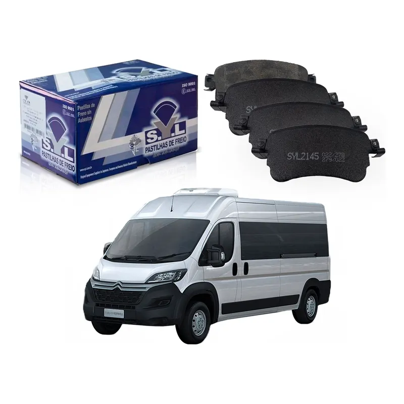 Pastilha Freio Traseira Jumper Minibus 1.6 Turbo 2018 A 2022