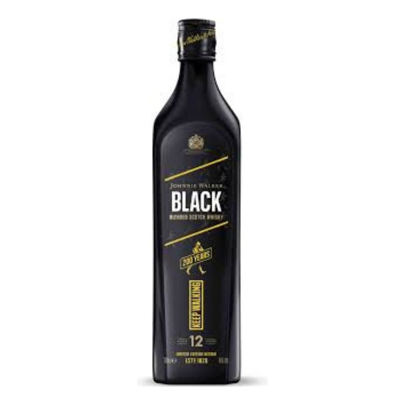 Whisky Johnnie Walker Black Edición 200 Años 700ml