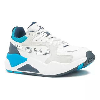 Tenis Pirma® Para Hombre Sport Cronos Urbano Blanco 23-28