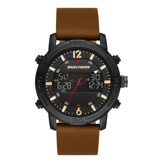 Reloj Para Hombre Skechers Skechers Sr5153 Café