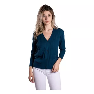 Saco Con Botones, Licra Premium . Mujer