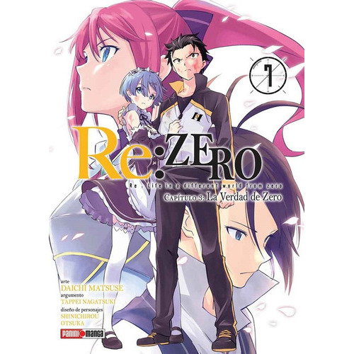Panini Manga Re: Zero (chapter Three) N.7: Panini Manga Re: Zero (chapter Three) N.7, De Tappei Nagatsuki. Serie Re: Zero, Vol. 7. Editorial Panini, Tapa Blanda, Edición 1 En Español, 2021