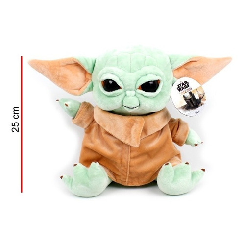 Peluche Star Wars Yoda 25cm - Phi Phi Toys - Vamos A Jugar