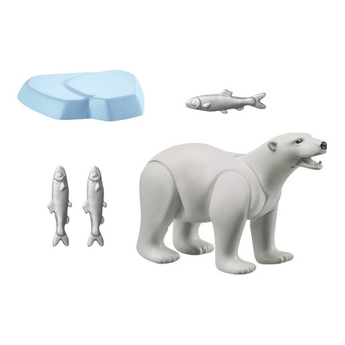 Playmobil Wiltopia Oso Polar (zoológico) Cantidad de piezas 6