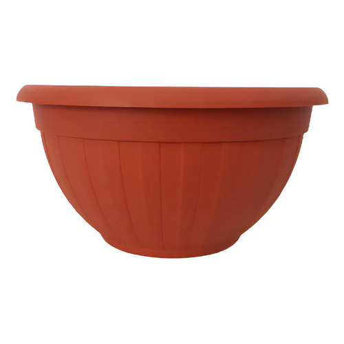 Maceta Plastico Matri Modelo Conca N 40 Color Terracota