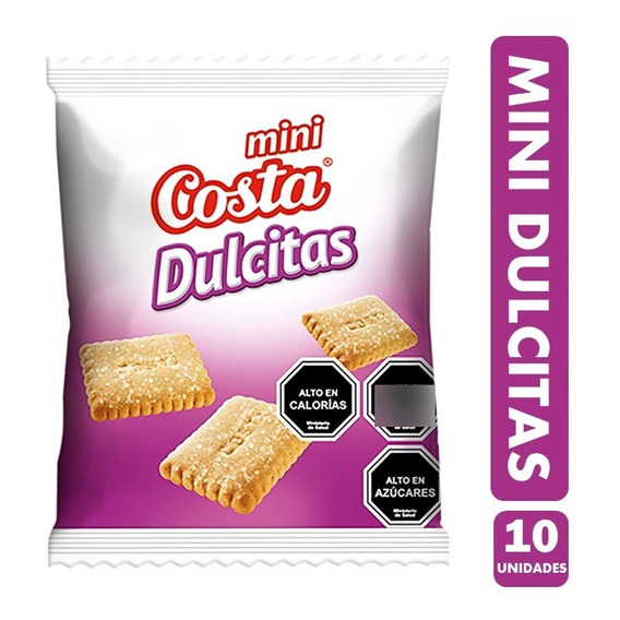 Galletas Mini Dulcitas De Costa (para Colación) - Pack 10un.