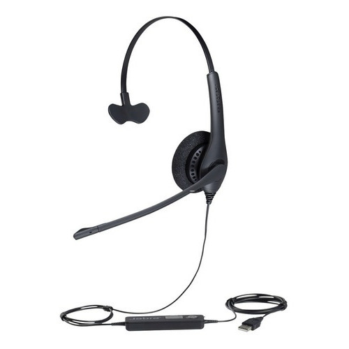 Diadema Mono Auricular Jabra Biz 1500 Usb Micrófono Con Anc