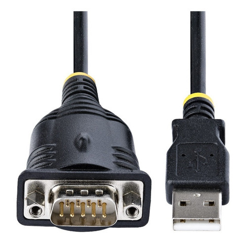Cable Adaptador Startech.com Usb 2.0 A Serial Db9 1m /v Color Negro