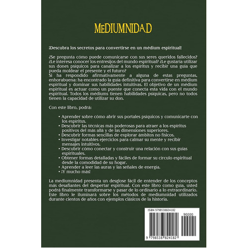 Mediumnidad, De Mari Silva. Editorial Independently Published, Tapa Blanda En Español, 2021