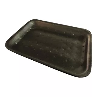 Bandeja De Isopor Absorvente Preta B02 Funda (b30) C/400