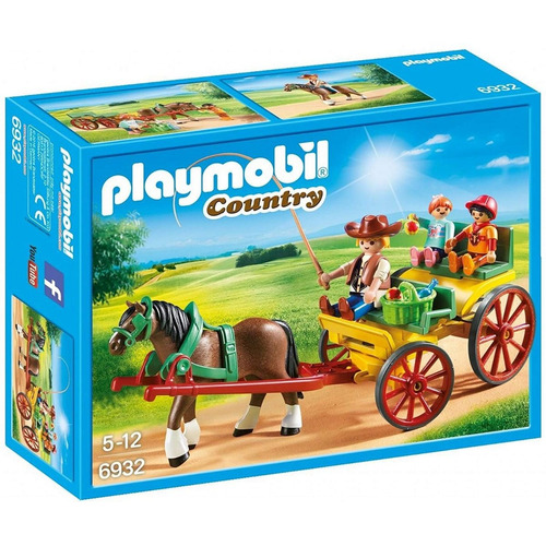 Playmobil 6932 Country Carruaje Con Caballo