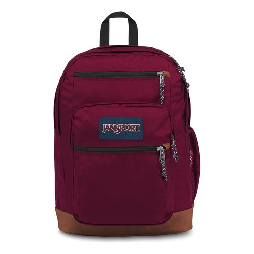 Mochila JanSport Cool Student color bordó 34L