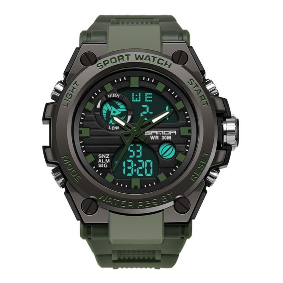 Reloj Táctico Militar Deportivo Impermeable Moda Para Hombre