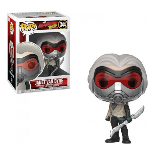 Muñeca Funko Pop Marvel Ant-Man Wasp Janet Van Dyne 344