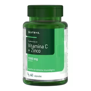 Vitamina C + Zinco 60 Capsulas (1000mg)