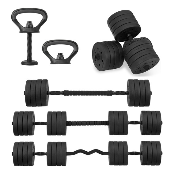 Mancuernas Pesas Rusas Set Altera 50kg Ajustables Kettlebell