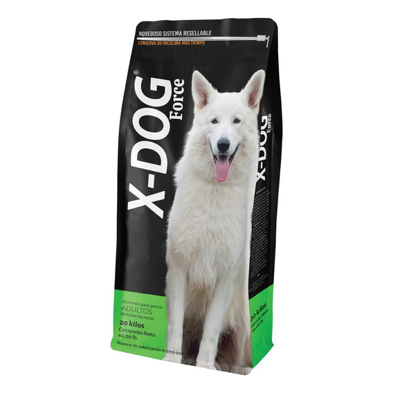 Alimento X-dog Force 20 Kg Adulto Todas Las Razas